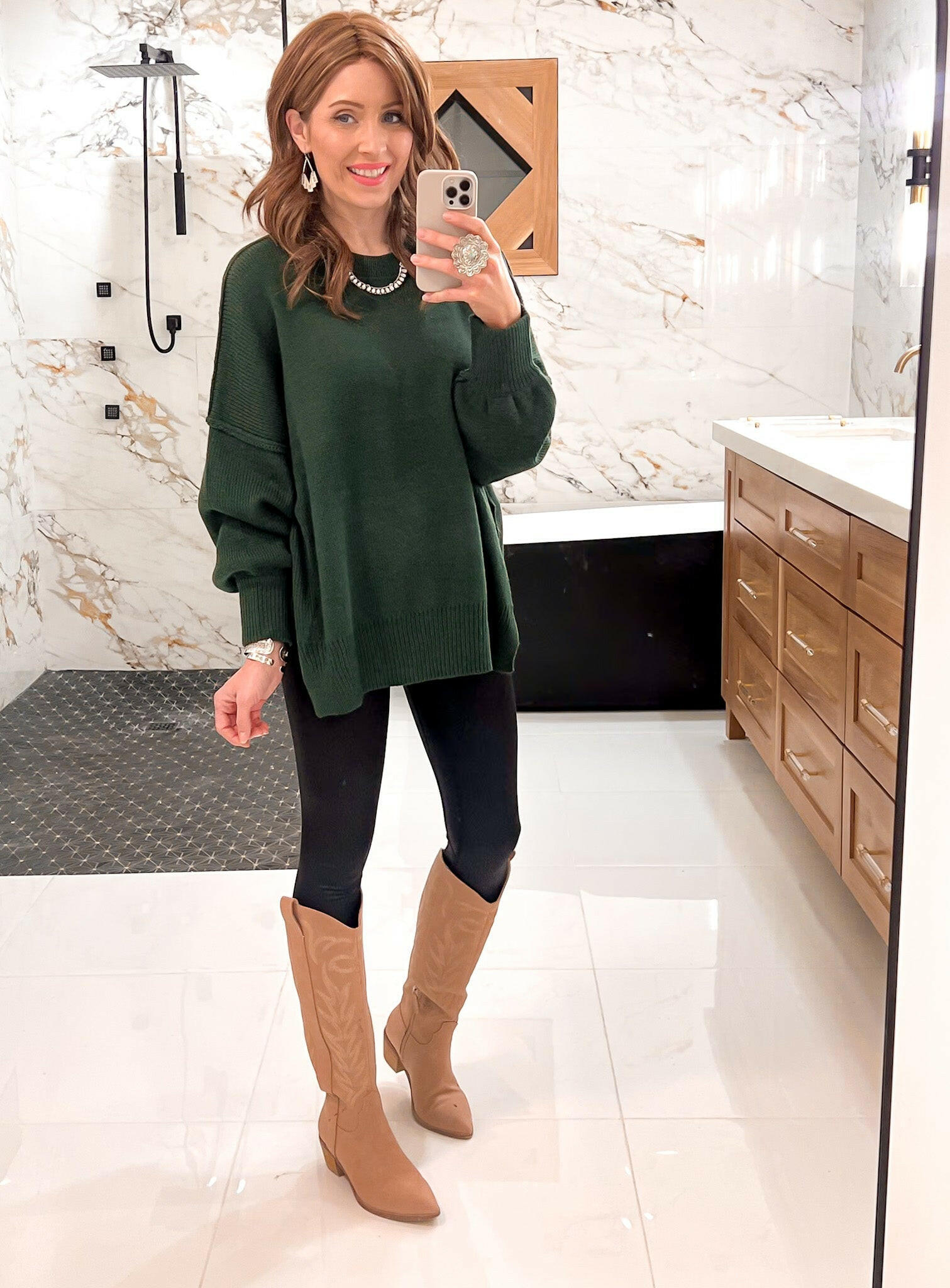 Everyday Elegance Side Slit Sweater | S-XL-Sweaters-Krush Kandy, Women's Online Fashion Boutique Located in Phoenix, Arizona (Scottsdale Area)