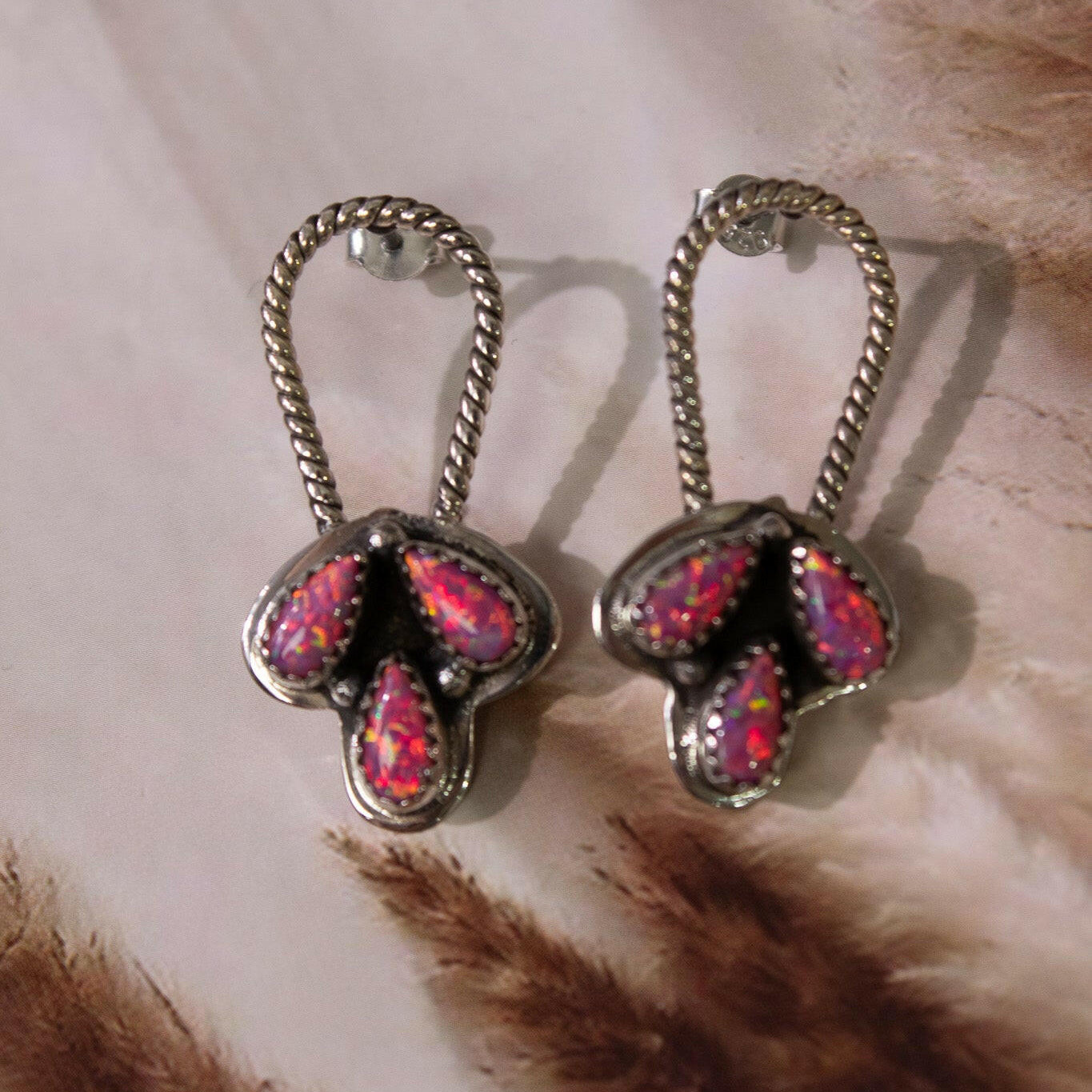 Biggest Catch Stone Stud Earrings-Stud Earrings-Krush Kandy, Women's Online Fashion Boutique Located in Phoenix, Arizona (Scottsdale Area)