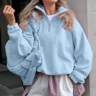 Set In Spring Fleece Sweater