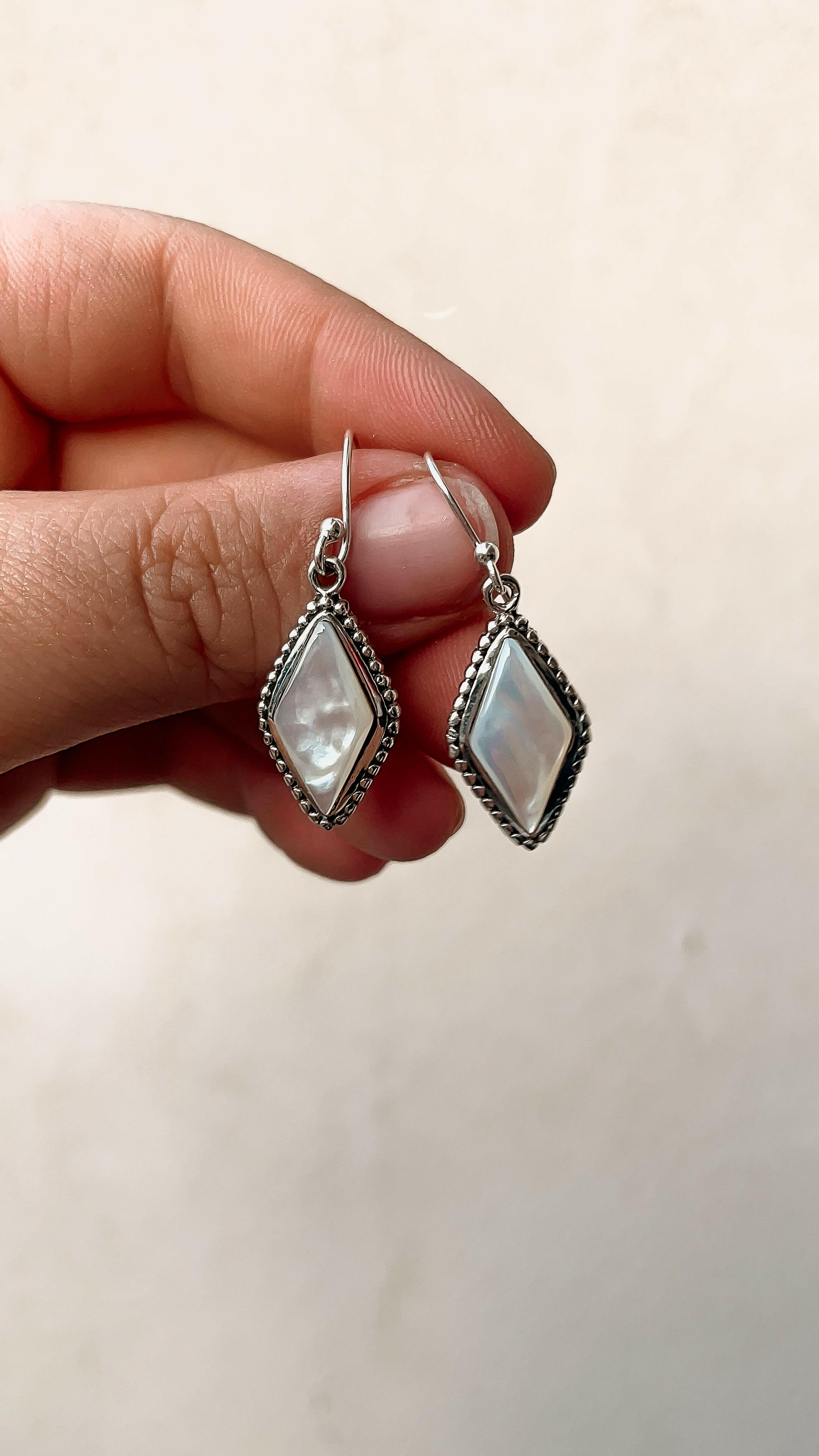 Diamond In My Eyes Stone Earrings-Hoop Earrings-Krush Kandy, Women's Online Fashion Boutique Located in Phoenix, Arizona (Scottsdale Area)