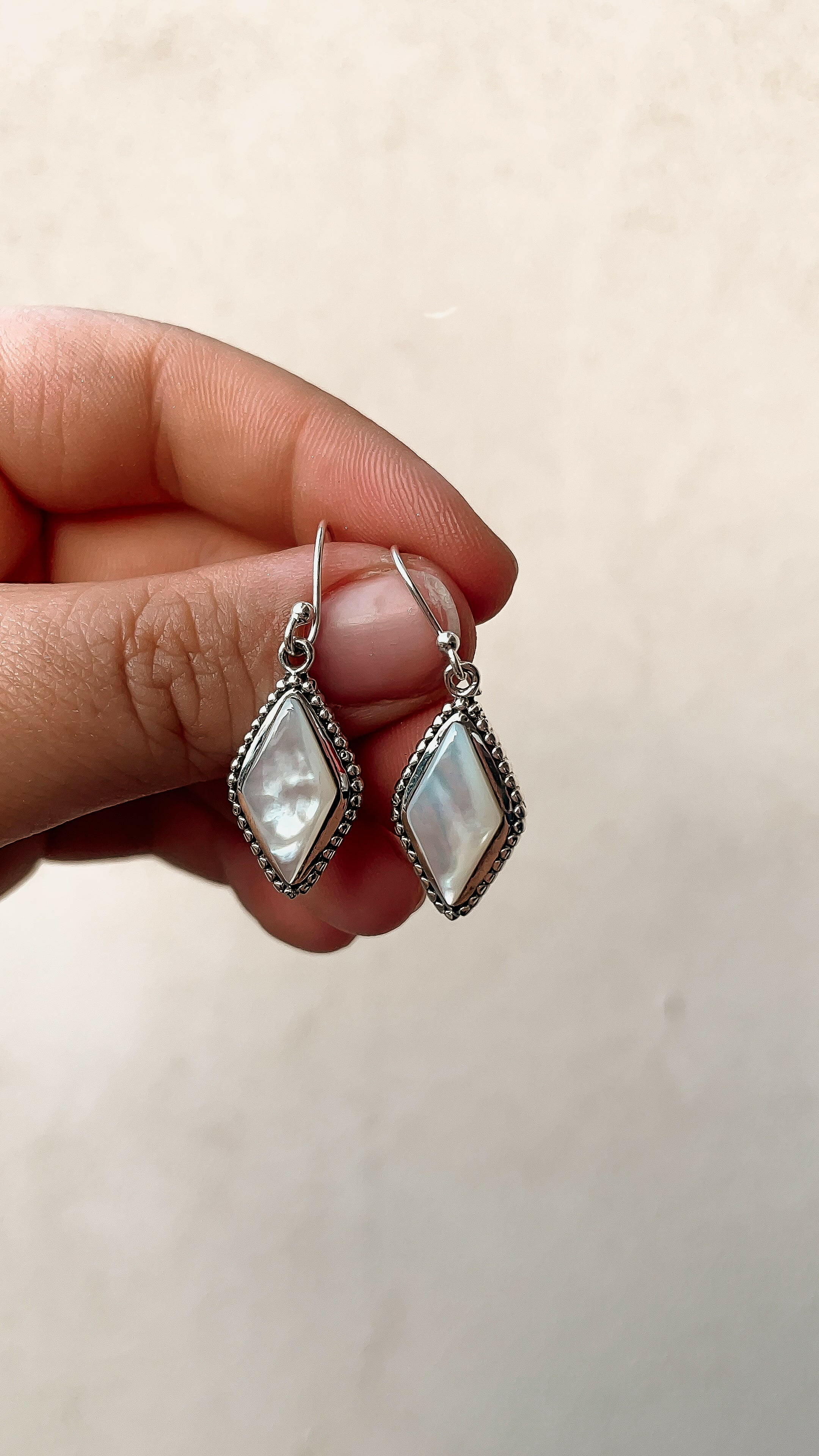 Diamond In My Eyes Stone Earrings-Hoop Earrings-Krush Kandy, Women's Online Fashion Boutique Located in Phoenix, Arizona (Scottsdale Area)