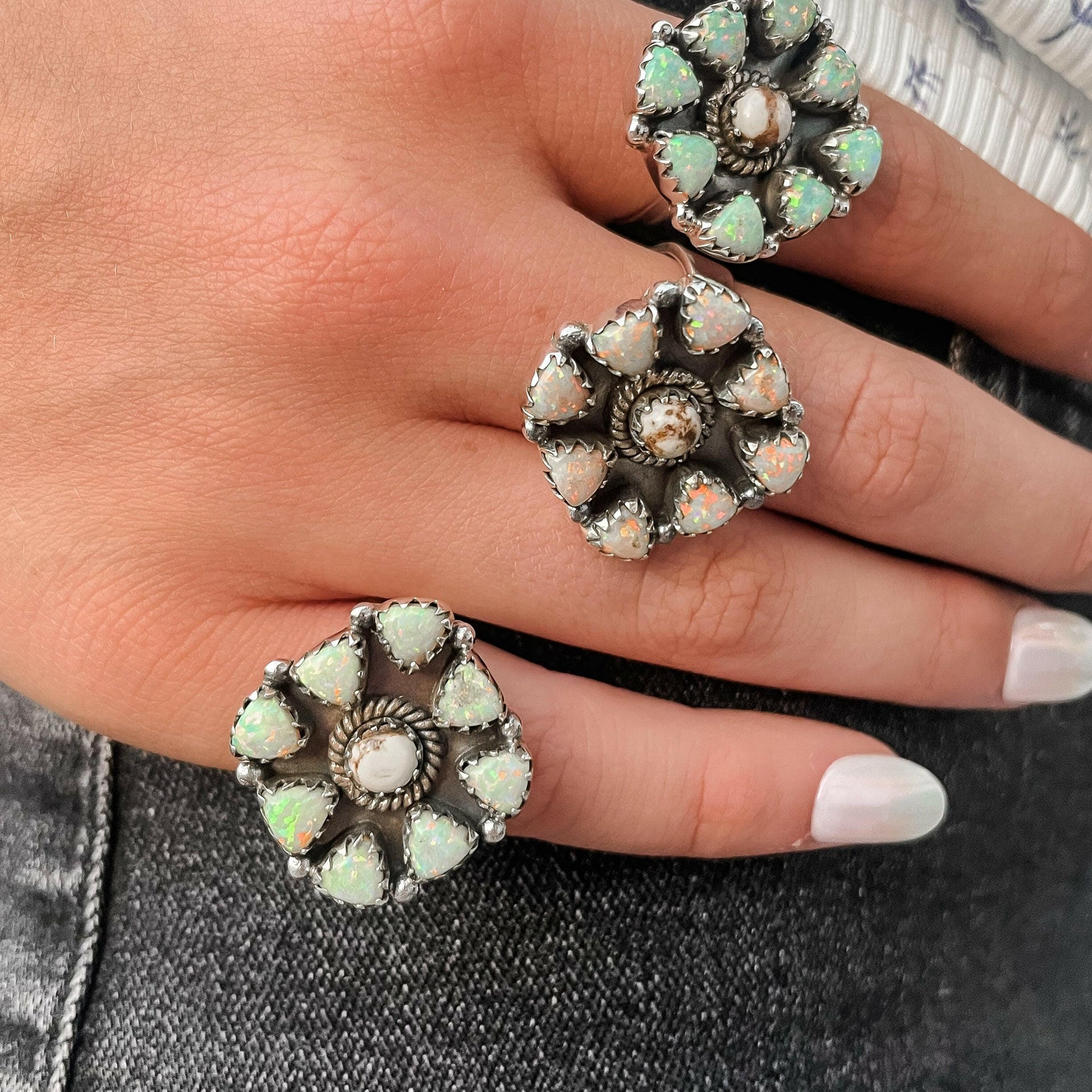 Opal & Wildhorse Stone Ring-Ring Sizers-Krush Kandy, Women's Online Fashion Boutique Located in Phoenix, Arizona (Scottsdale Area)