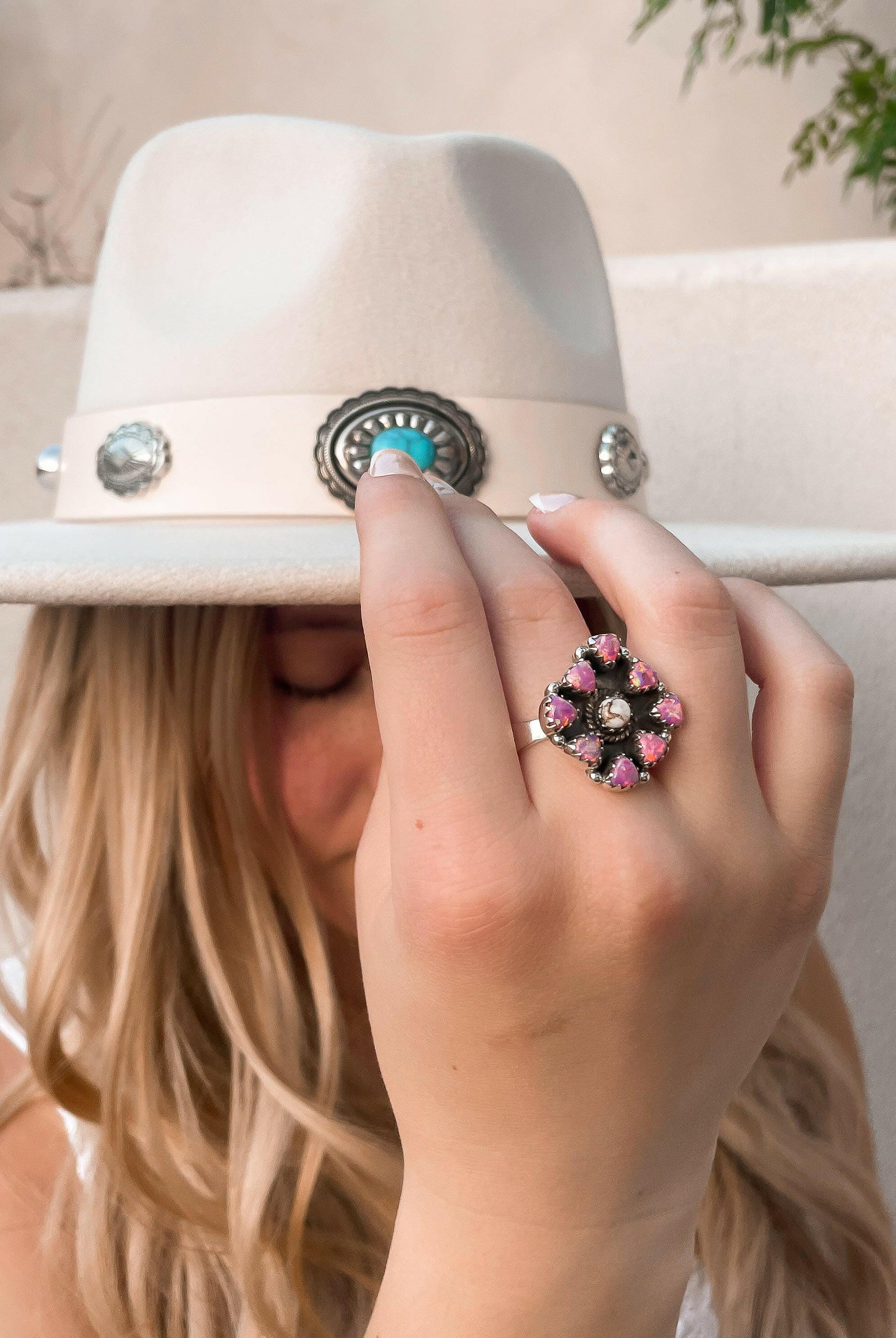Opal & Wildhorse Stone Ring-Ring Sizers-Krush Kandy, Women's Online Fashion Boutique Located in Phoenix, Arizona (Scottsdale Area)