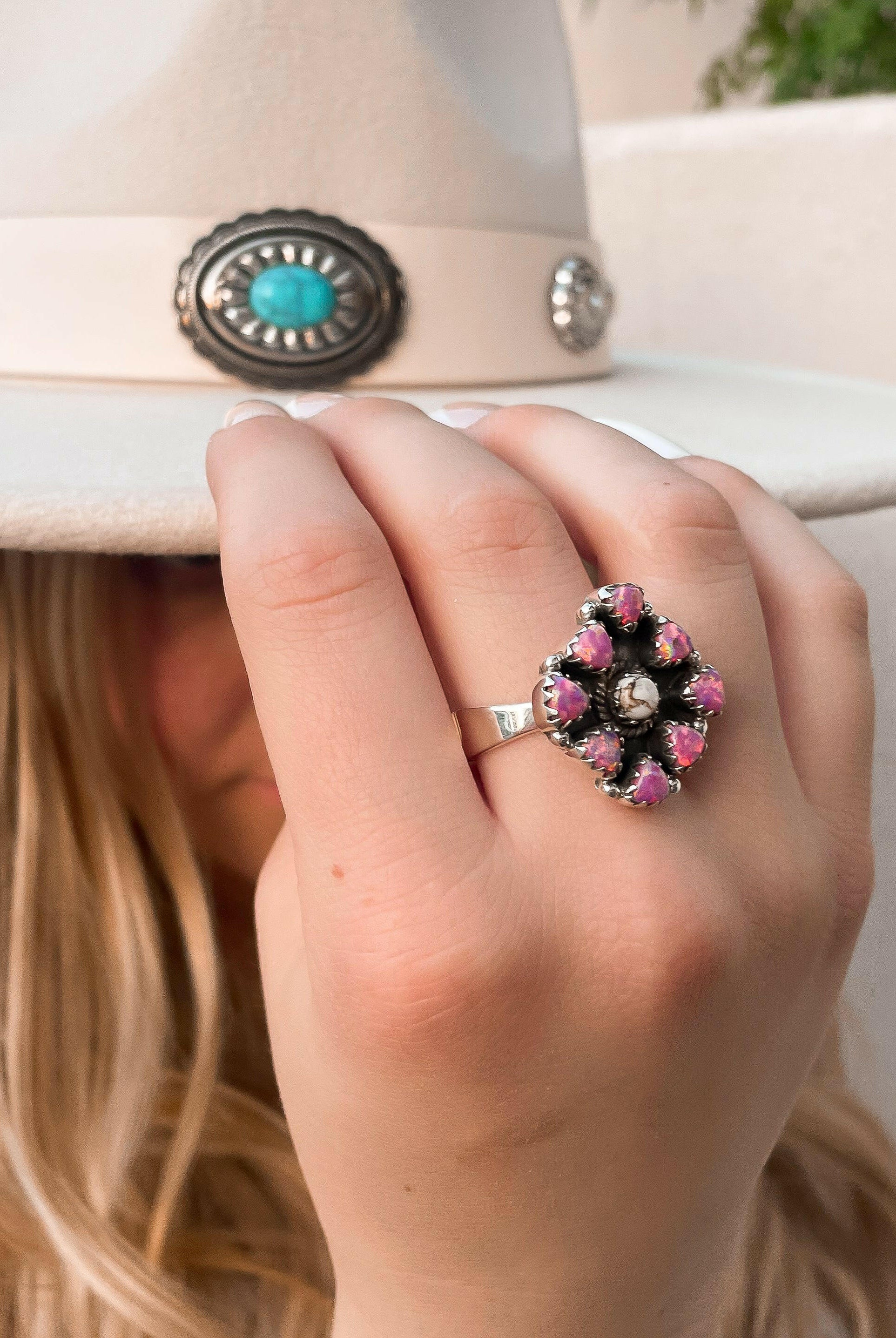 Opal & Wildhorse Stone Ring-Ring Sizers-Krush Kandy, Women's Online Fashion Boutique Located in Phoenix, Arizona (Scottsdale Area)