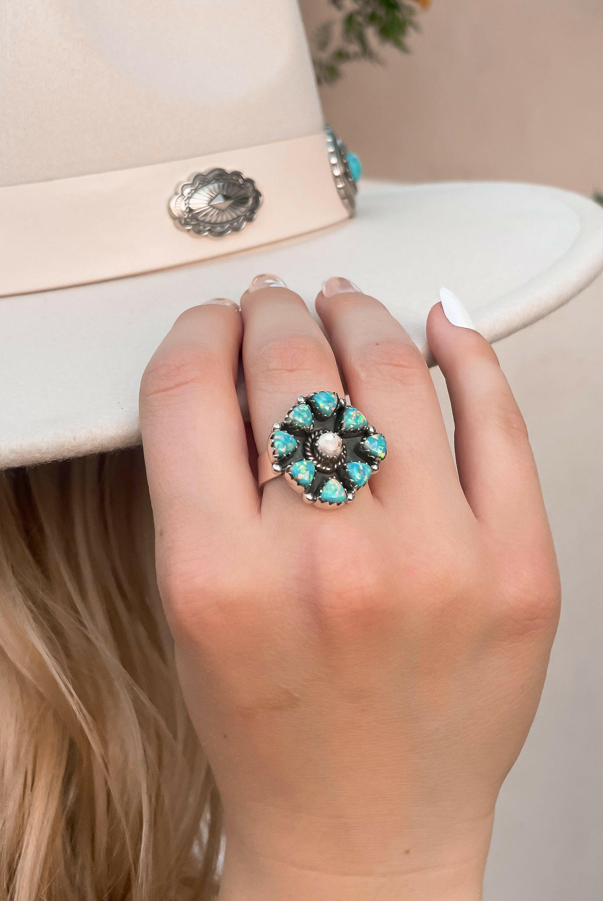 Opal & Wildhorse Stone Ring-Ring Sizers-Krush Kandy, Women's Online Fashion Boutique Located in Phoenix, Arizona (Scottsdale Area)