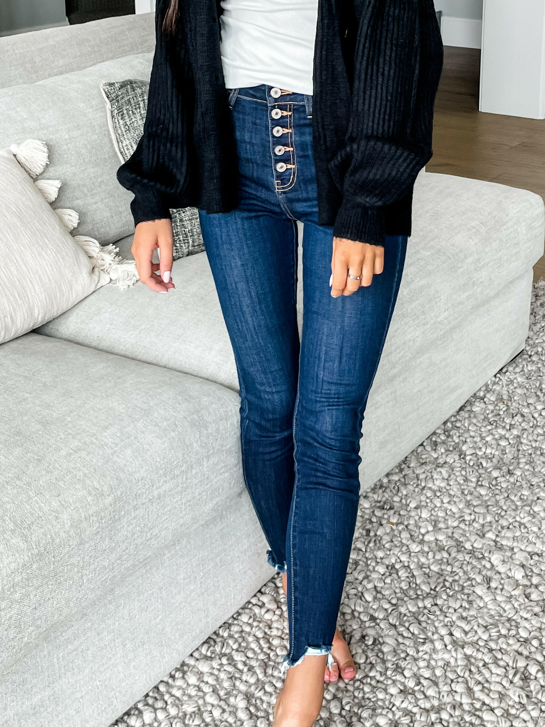 Kancan | Never Misunderstood High Rise Skinny Jean | PLUS/REG-Jeans-Krush Kandy, Women's Online Fashion Boutique Located in Phoenix, Arizona (Scottsdale Area)