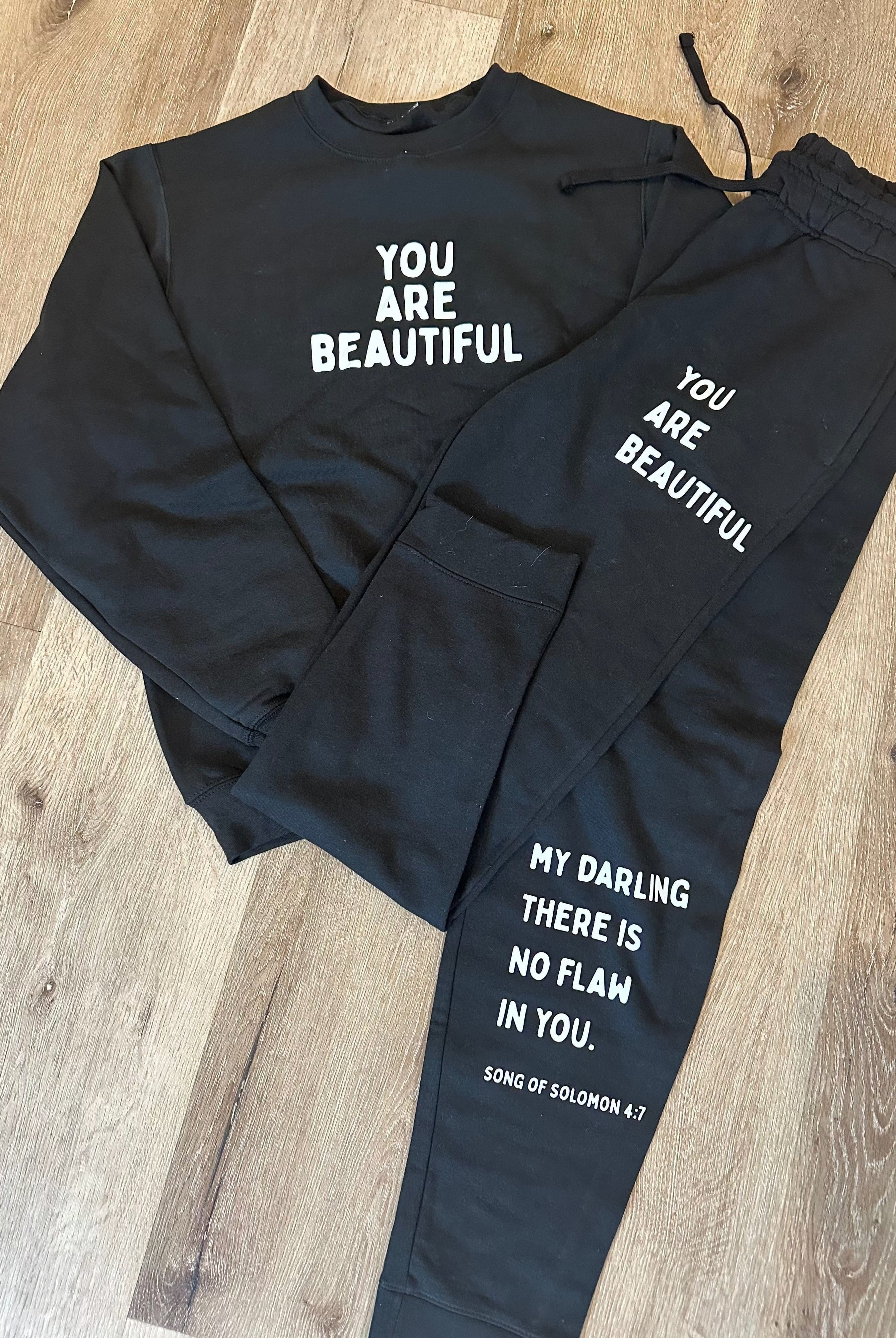 There is No Flaw in You Sweats hirt-Krush Kandy, Women's Online Fashion Boutique Located in Phoenix, Arizona (Scottsdale Area)