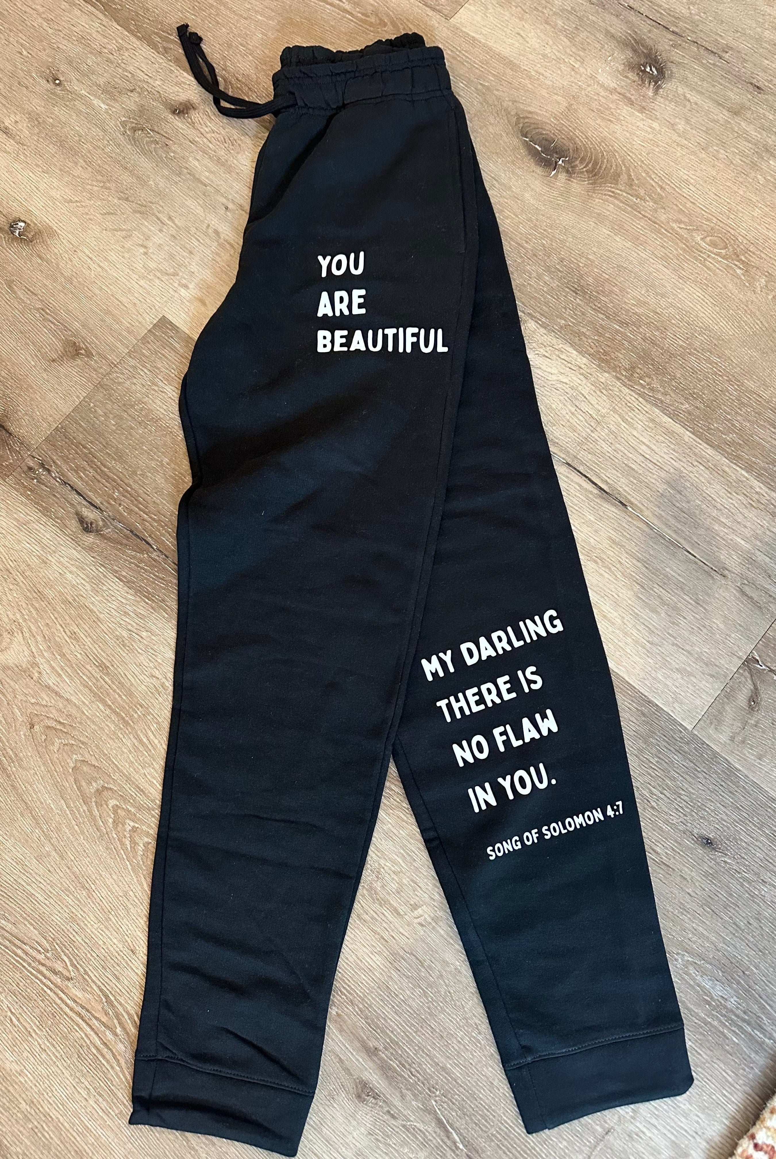 There is N o Flaw in You Joggers-Krush Kandy, Women's Online Fashion Boutique Located in Phoenix, Arizona (Scottsdale Area)