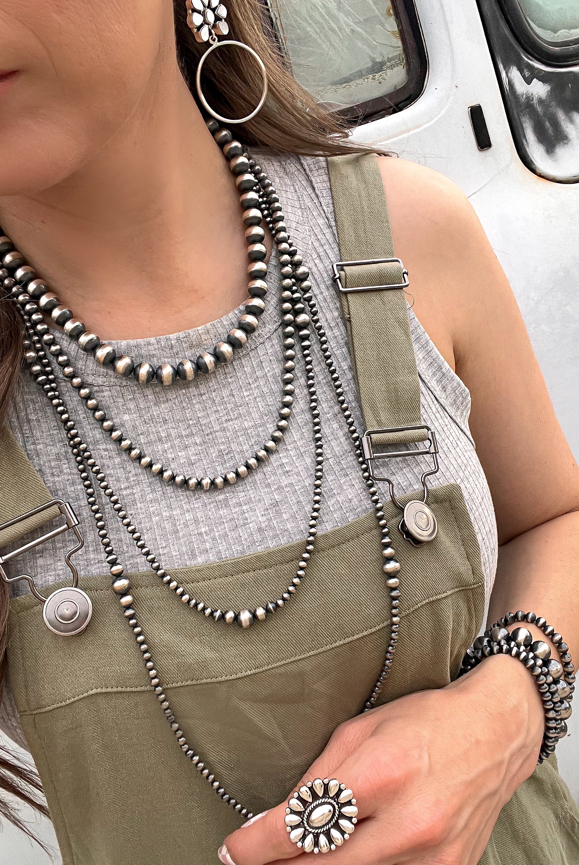 Krush Original | 6mm Desert Pearl Necklaces-Necklaces-Krush Kandy, Women's Online Fashion Boutique Located in Phoenix, Arizona (Scottsdale Area)