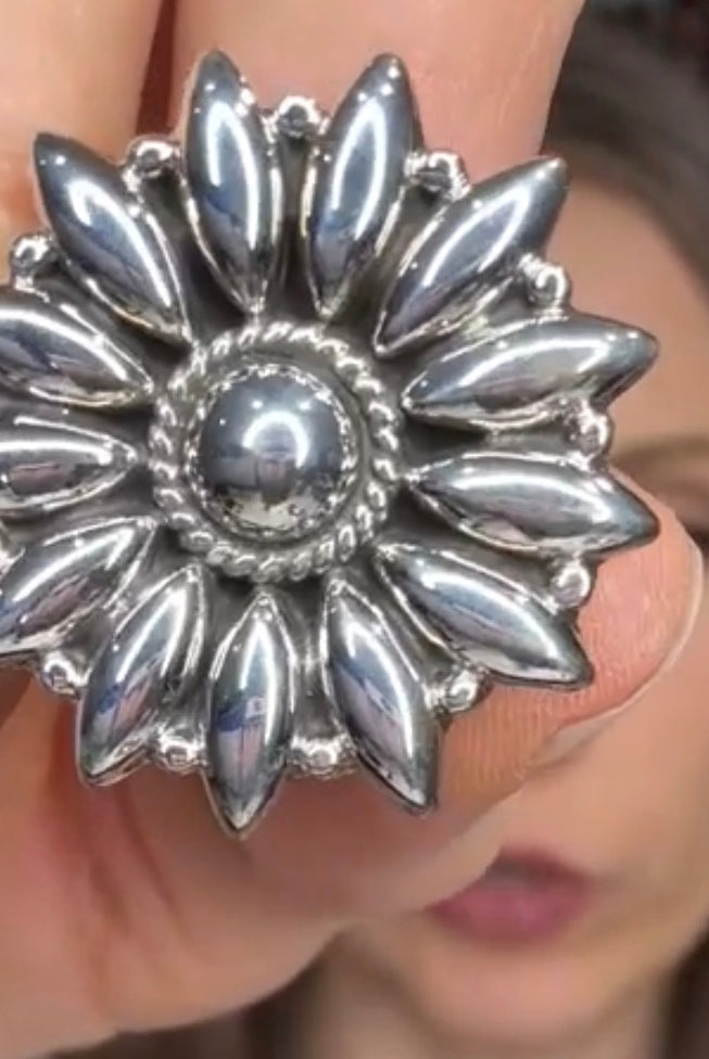 Summertime Sunflower Sterling Set-Pendant Necklaces-Krush Kandy, Women's Online Fashion Boutique Located in Phoenix, Arizona (Scottsdale Area)