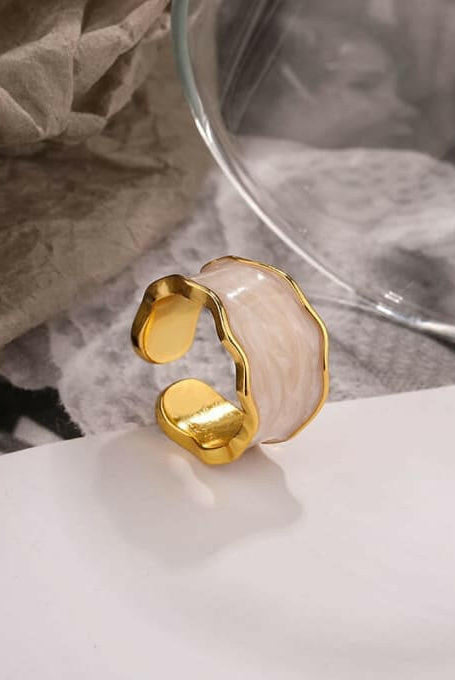 Enamel Geometric Vintage Band Ring-Earrings-Krush Kandy, Women's Online Fashion Boutique Located in Phoenix, Arizona (Scottsdale Area)