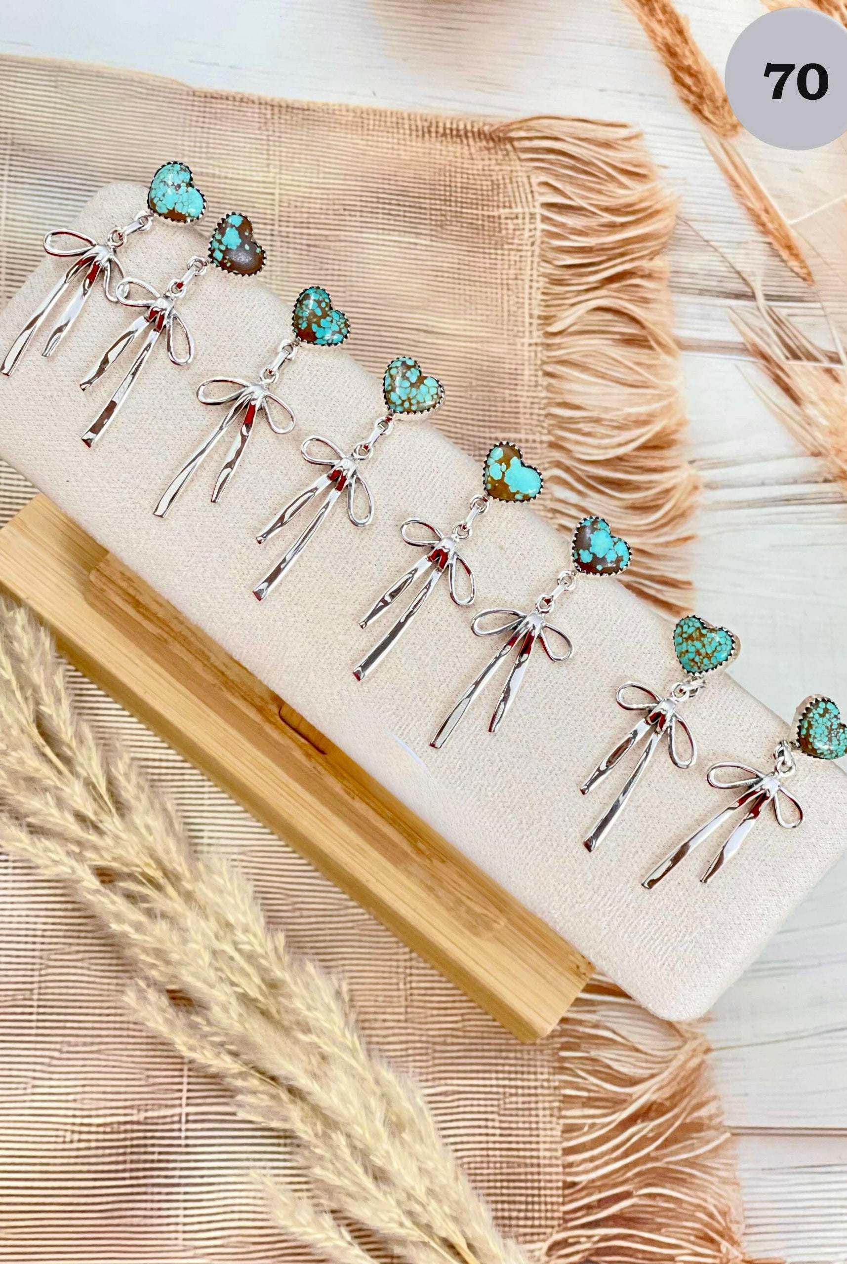 Multi Stone Bow Earrings-Stud Earrings-Krush Kandy, Women's Online Fashion Boutique Located in Phoenix, Arizona (Scottsdale Area)