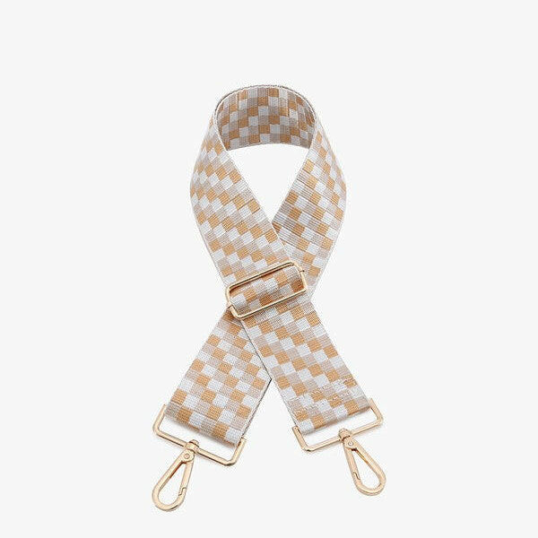 Checkered Guitar Strap-Straps-Krush Kandy, Women's Online Fashion Boutique Located in Phoenix, Arizona (Scottsdale Area)