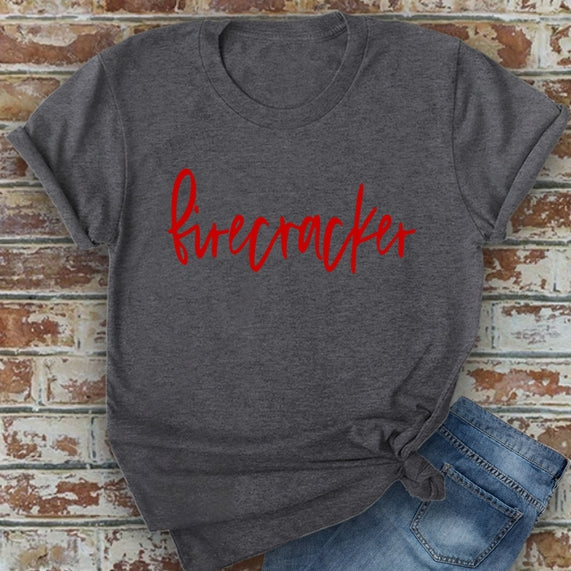PREORDER Firecracker, 4th of July | Multiple Colors!-Graphic Tees-Krush Kandy, Women's Online Fashion Boutique Located in Phoenix, Arizona (Scottsdale Area)