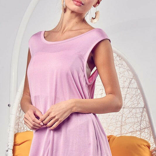 Bibi Well That's A Cute Tank Top With Back Ribbon | S-XL multiple Colors-Tanks-Krush Kandy, Women's Online Fashion Boutique Located in Phoenix, Arizona (Scottsdale Area)