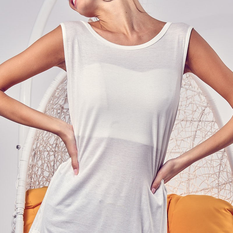Bibi Well That's A Cute Tank Top With Back Ribbon | S-XL multiple Colors-Tanks-Krush Kandy, Women's Online Fashion Boutique Located in Phoenix, Arizona (Scottsdale Area)