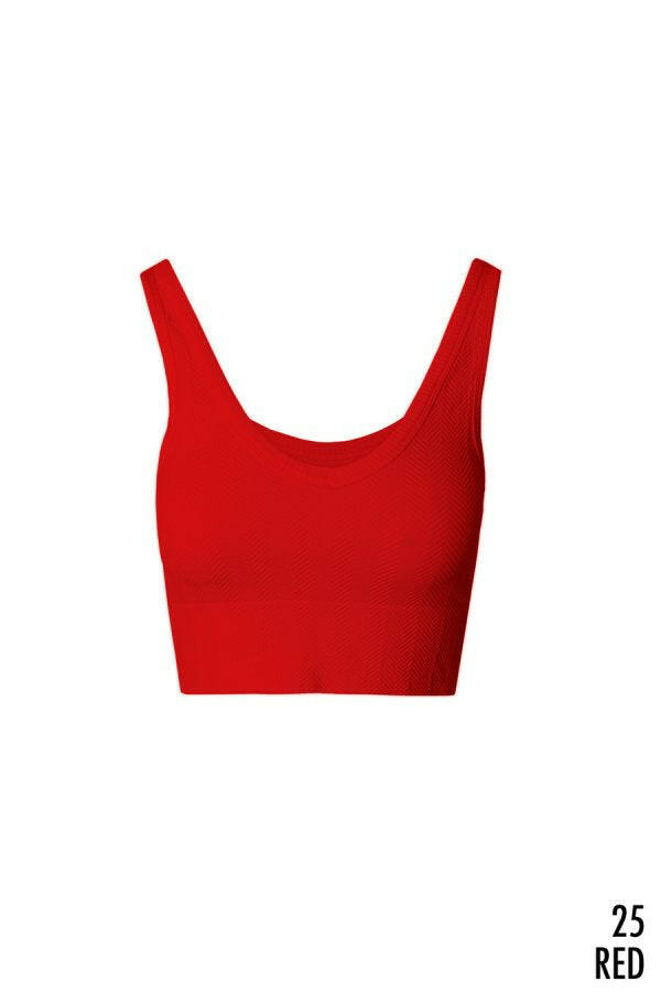 NIKIBIKI Reversible Herringbone Tank Top-Tanks-Krush Kandy, Women's Online Fashion Boutique Located in Phoenix, Arizona (Scottsdale Area)