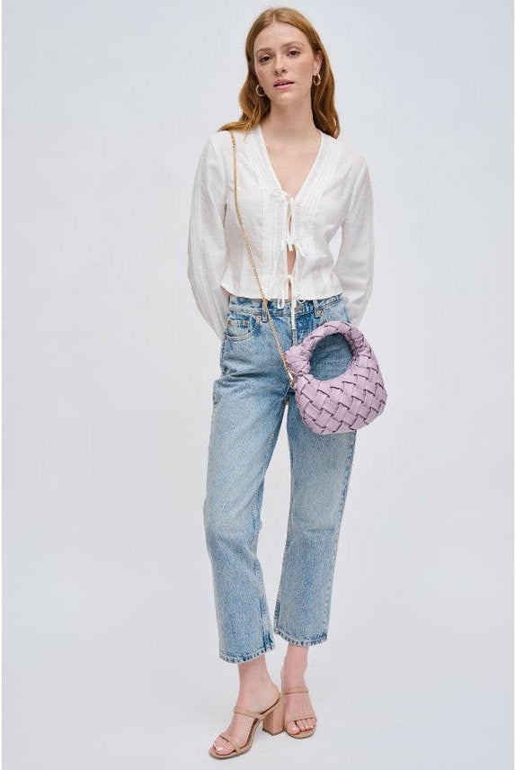 Nadia Woven Crossbody-Purses & Bags-Krush Kandy, Women's Online Fashion Boutique Located in Phoenix, Arizona (Scottsdale Area)