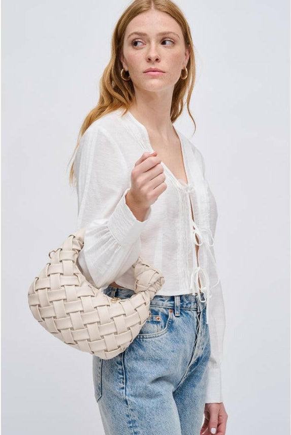 Nadia Woven Crossbody-Purses & Bags-Krush Kandy, Women's Online Fashion Boutique Located in Phoenix, Arizona (Scottsdale Area)