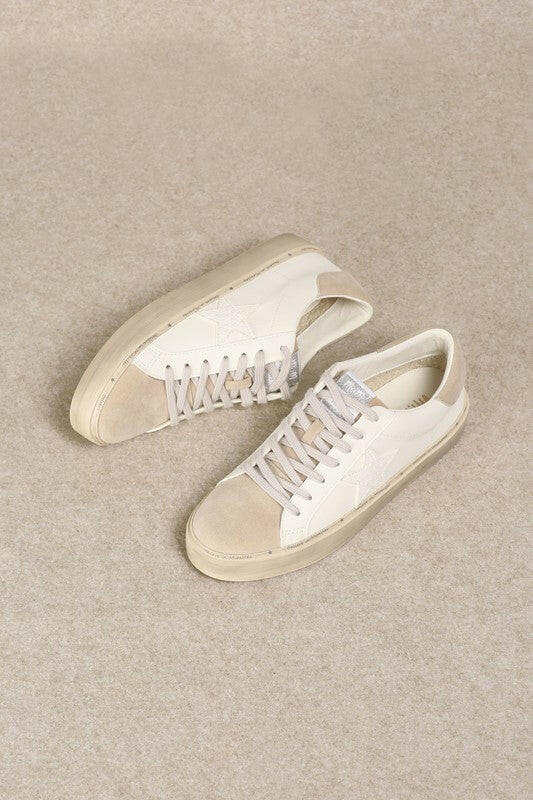 Savannah Star Canvas Sneakers-Sneakers-Krush Kandy, Women's Online Fashion Boutique Located in Phoenix, Arizona (Scottsdale Area)