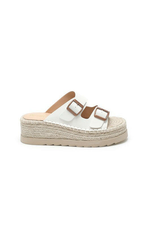 Santorini Escape Slide-On Sandals-Sandals-Krush Kandy, Women's Online Fashion Boutique Located in Phoenix, Arizona (Scottsdale Area)