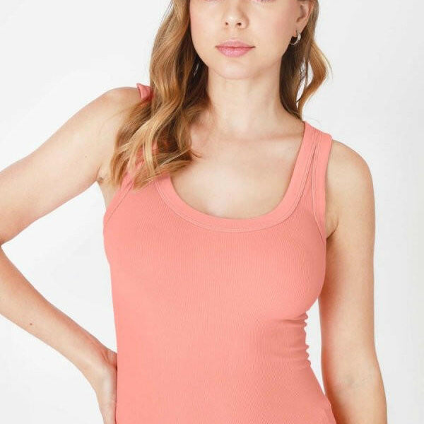 Move With Me Reversible Ribbed Tank Top-Tanks-Krush Kandy, Women's Online Fashion Boutique Located in Phoenix, Arizona (Scottsdale Area)