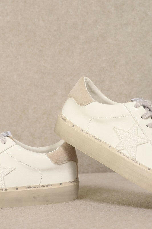 Savannah Star Canvas Sneakers-Sneakers-Krush Kandy, Women's Online Fashion Boutique Located in Phoenix, Arizona (Scottsdale Area)
