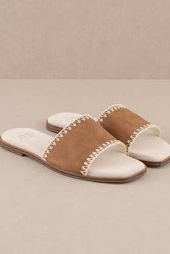 The Emmie Brown | Border Stitch Summer Sandals-Sandals-Krush Kandy, Women's Online Fashion Boutique Located in Phoenix, Arizona (Scottsdale Area)