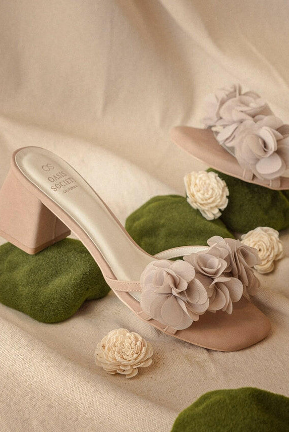 The Noor | Romantic Petal Heels-Sandals-Krush Kandy, Women's Online Fashion Boutique Located in Phoenix, Arizona (Scottsdale Area)