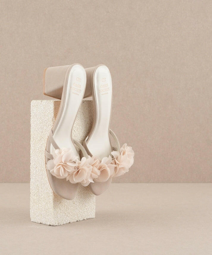 The Noor | Romantic Petal Heels-Sandals-Krush Kandy, Women's Online Fashion Boutique Located in Phoenix, Arizona (Scottsdale Area)