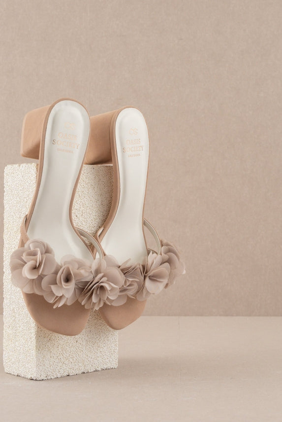 The Noor | Romantic Petal Heels-Sandals-Krush Kandy, Women's Online Fashion Boutique Located in Phoenix, Arizona (Scottsdale Area)