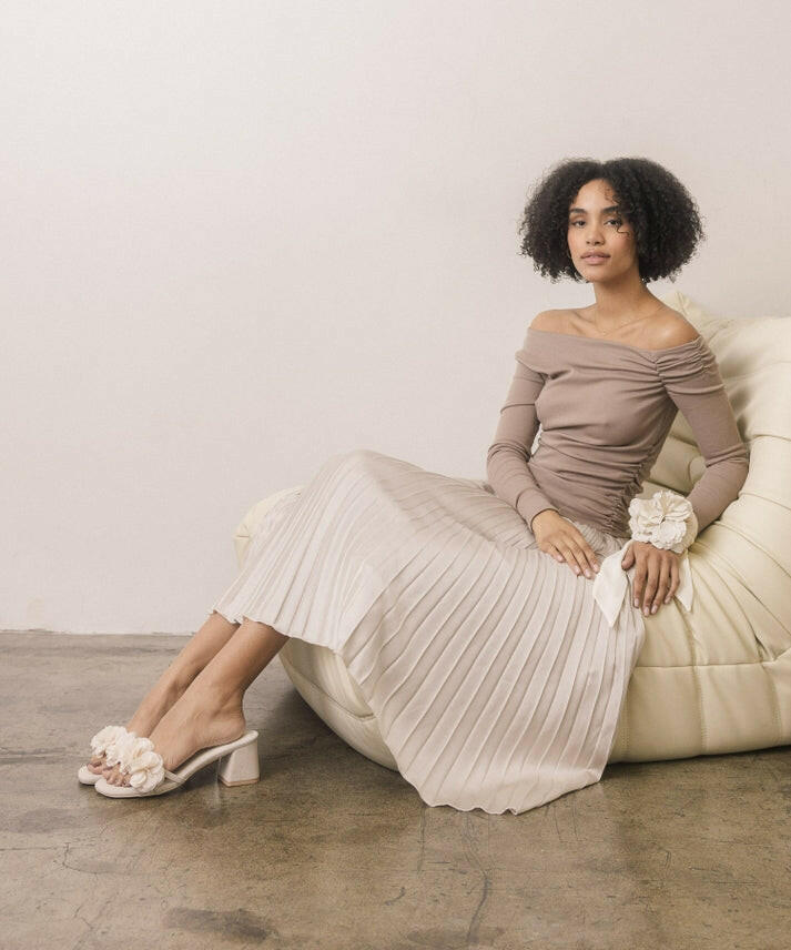 The Noor | Romantic Petal Heels-Sandals-Krush Kandy, Women's Online Fashion Boutique Located in Phoenix, Arizona (Scottsdale Area)