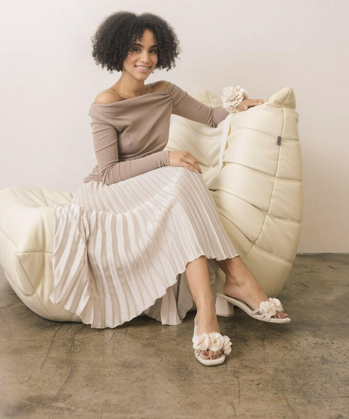 The Noor | Romantic Petal Heels-Sandals-Krush Kandy, Women's Online Fashion Boutique Located in Phoenix, Arizona (Scottsdale Area)