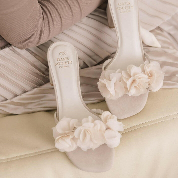 The Noor | Romantic Petal Heels-Sandals-Krush Kandy, Women's Online Fashion Boutique Located in Phoenix, Arizona (Scottsdale Area)
