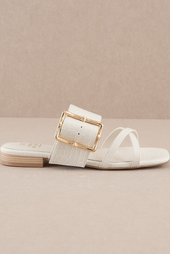 The Penny | Summer Sandals with Buckle Detail-Sandals-Krush Kandy, Women's Online Fashion Boutique Located in Phoenix, Arizona (Scottsdale Area)