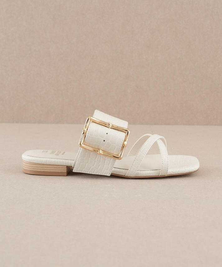 The Penny | Summer Sandals with Buckle Detail-Sandals-Krush Kandy, Women's Online Fashion Boutique Located in Phoenix, Arizona (Scottsdale Area)