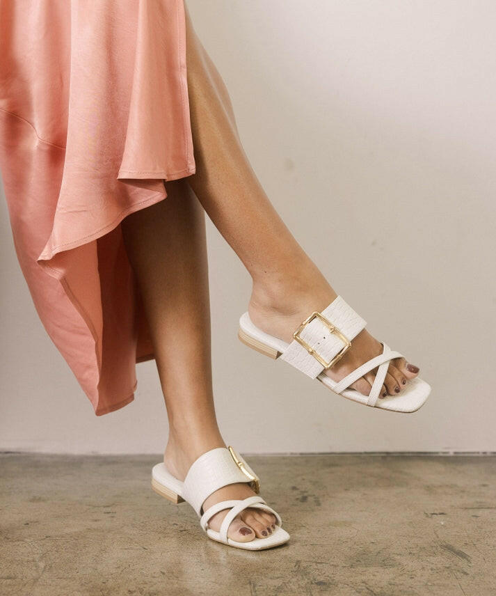 The Penny | Summer Sandals with Buckle Detail-Sandals-Krush Kandy, Women's Online Fashion Boutique Located in Phoenix, Arizona (Scottsdale Area)