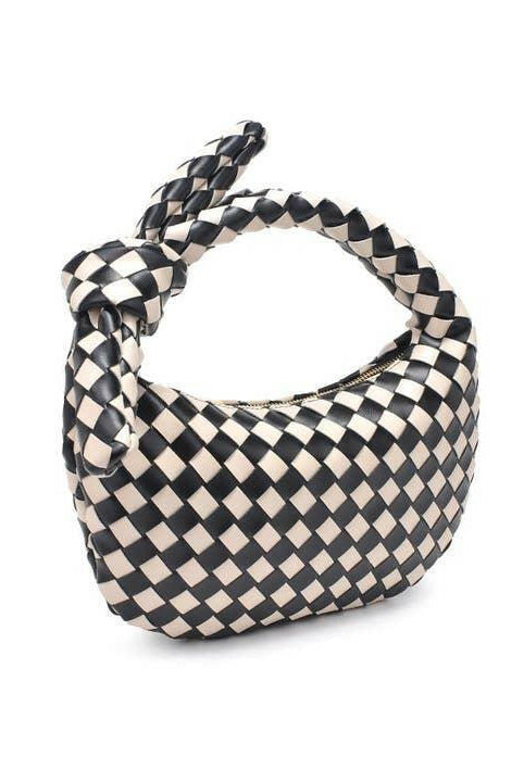 Lizbeth Woven Knot Clutch-Purses & Bags-Krush Kandy, Women's Online Fashion Boutique Located in Phoenix, Arizona (Scottsdale Area)