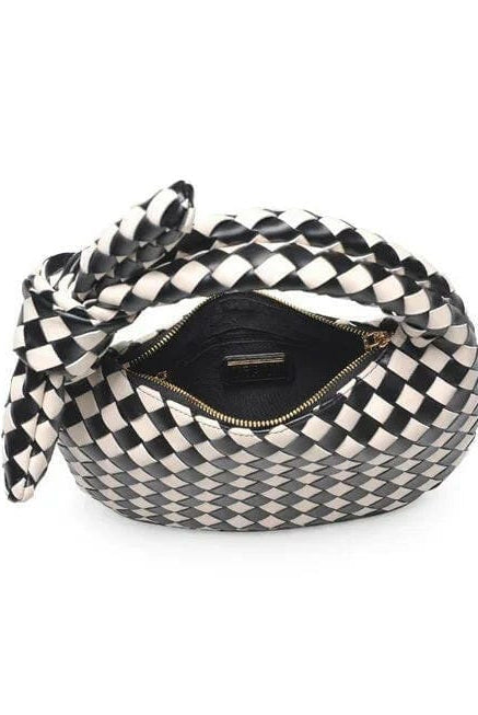 Lizbeth Woven Knot Clutch-Purses & Bags-Krush Kandy, Women's Online Fashion Boutique Located in Phoenix, Arizona (Scottsdale Area)