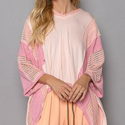 Ready or Not V Neck Top-Short Sleeve Tops-Krush Kandy, Women's Online Fashion Boutique Located in Phoenix, Arizona (Scottsdale Area)