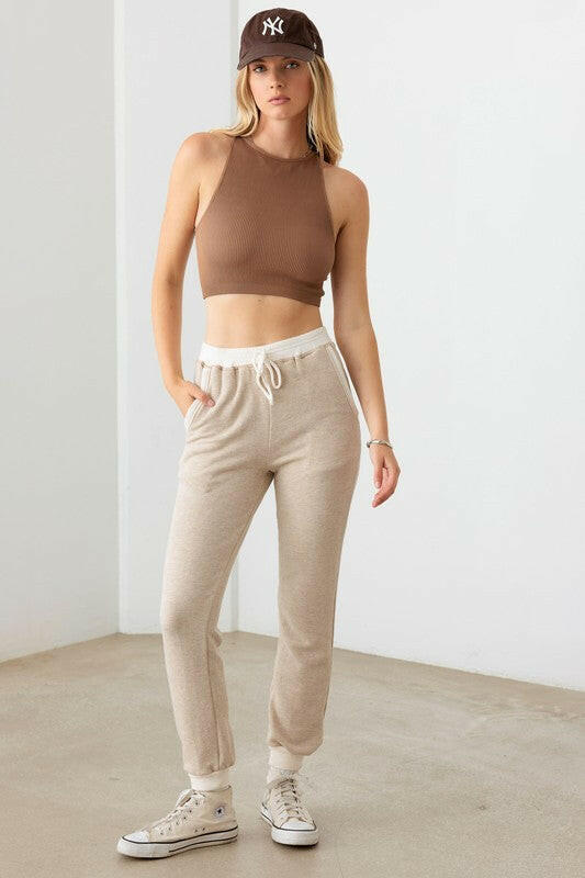 Jersey Girl Joggers-Joggers-Krush Kandy, Women's Online Fashion Boutique Located in Phoenix, Arizona (Scottsdale Area)