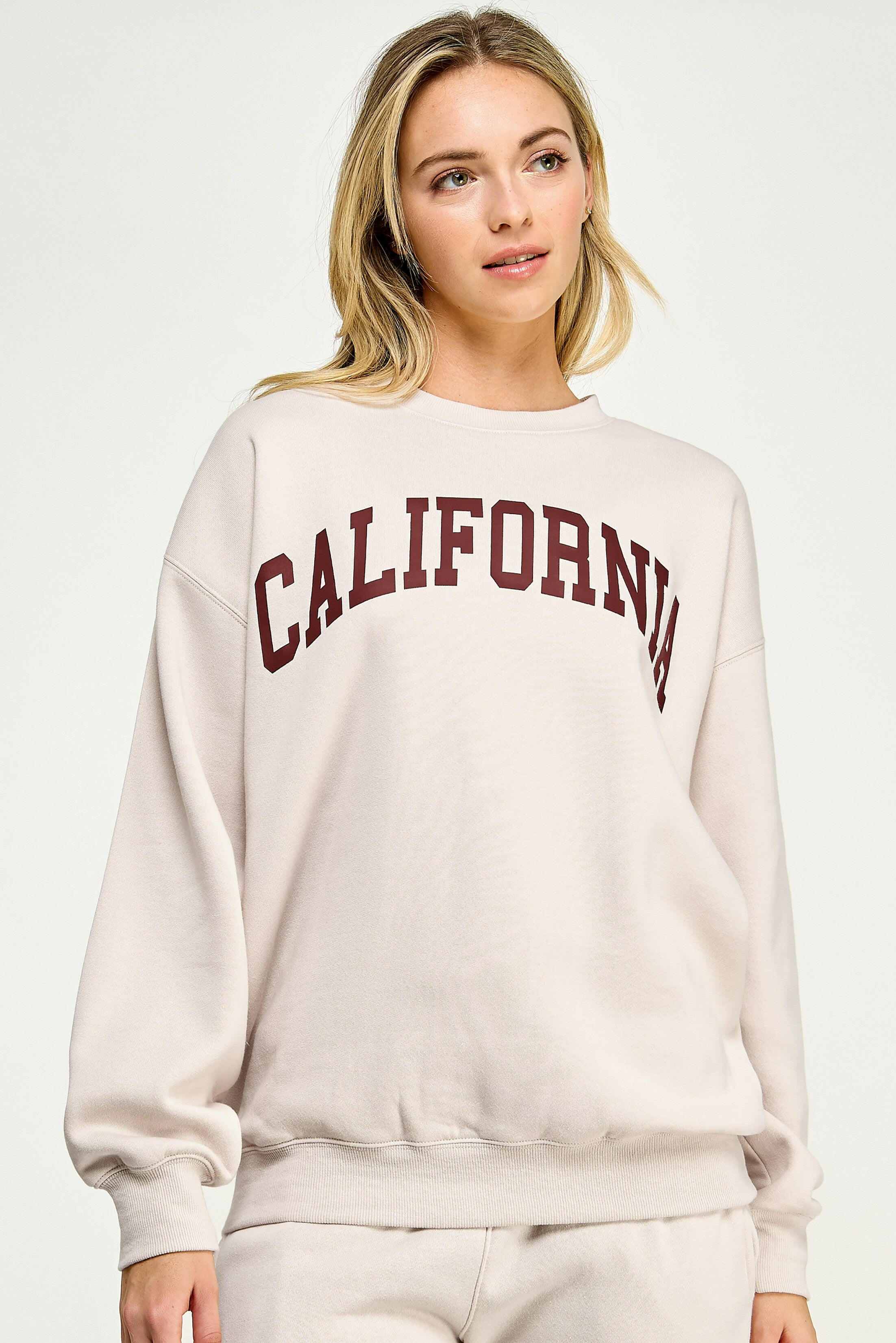 California Crewneck 2-Sweatshirts-Krush Kandy, Women's Online Fashion Boutique Located in Phoenix, Arizona (Scottsdale Area)