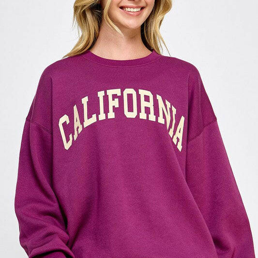 California Crewneck 2-Sweatshirts-Krush Kandy, Women's Online Fashion Boutique Located in Phoenix, Arizona (Scottsdale Area)
