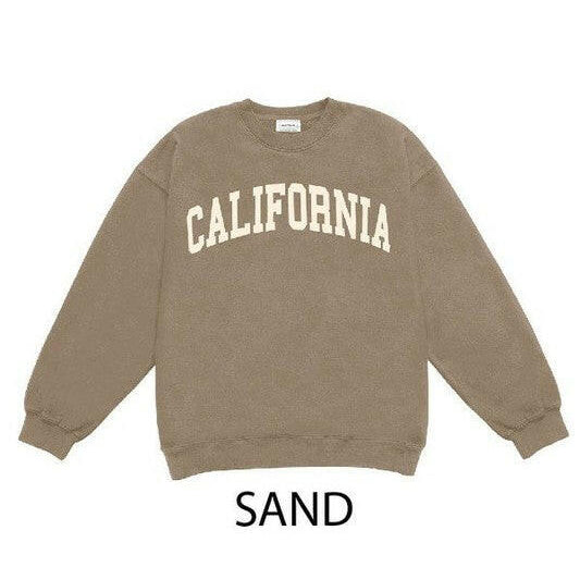 California Crewneck 2-Sweatshirts-Krush Kandy, Women's Online Fashion Boutique Located in Phoenix, Arizona (Scottsdale Area)