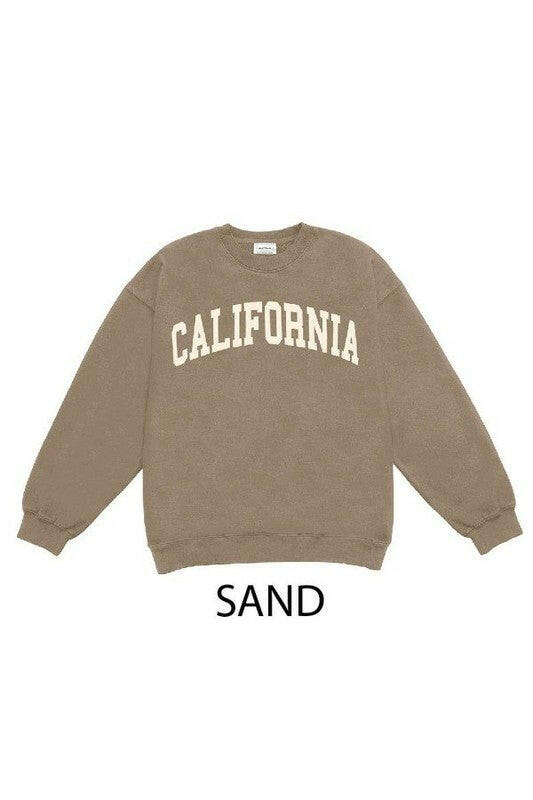 California Crewneck 2-Sweatshirts-Krush Kandy, Women's Online Fashion Boutique Located in Phoenix, Arizona (Scottsdale Area)