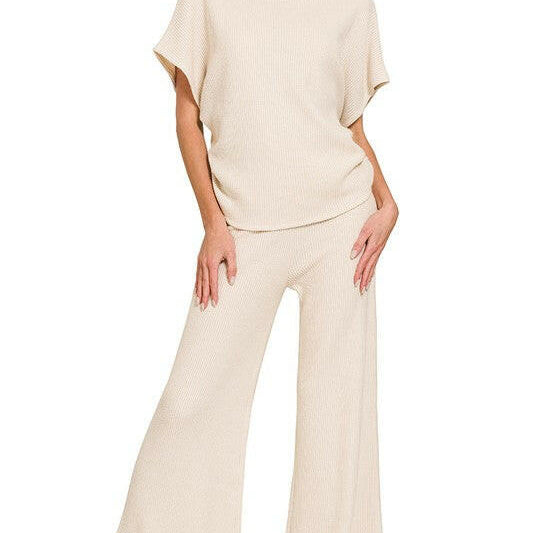 Mock Neck Shirred Sweater-Sweaters-Krush Kandy, Women's Online Fashion Boutique Located in Phoenix, Arizona (Scottsdale Area)