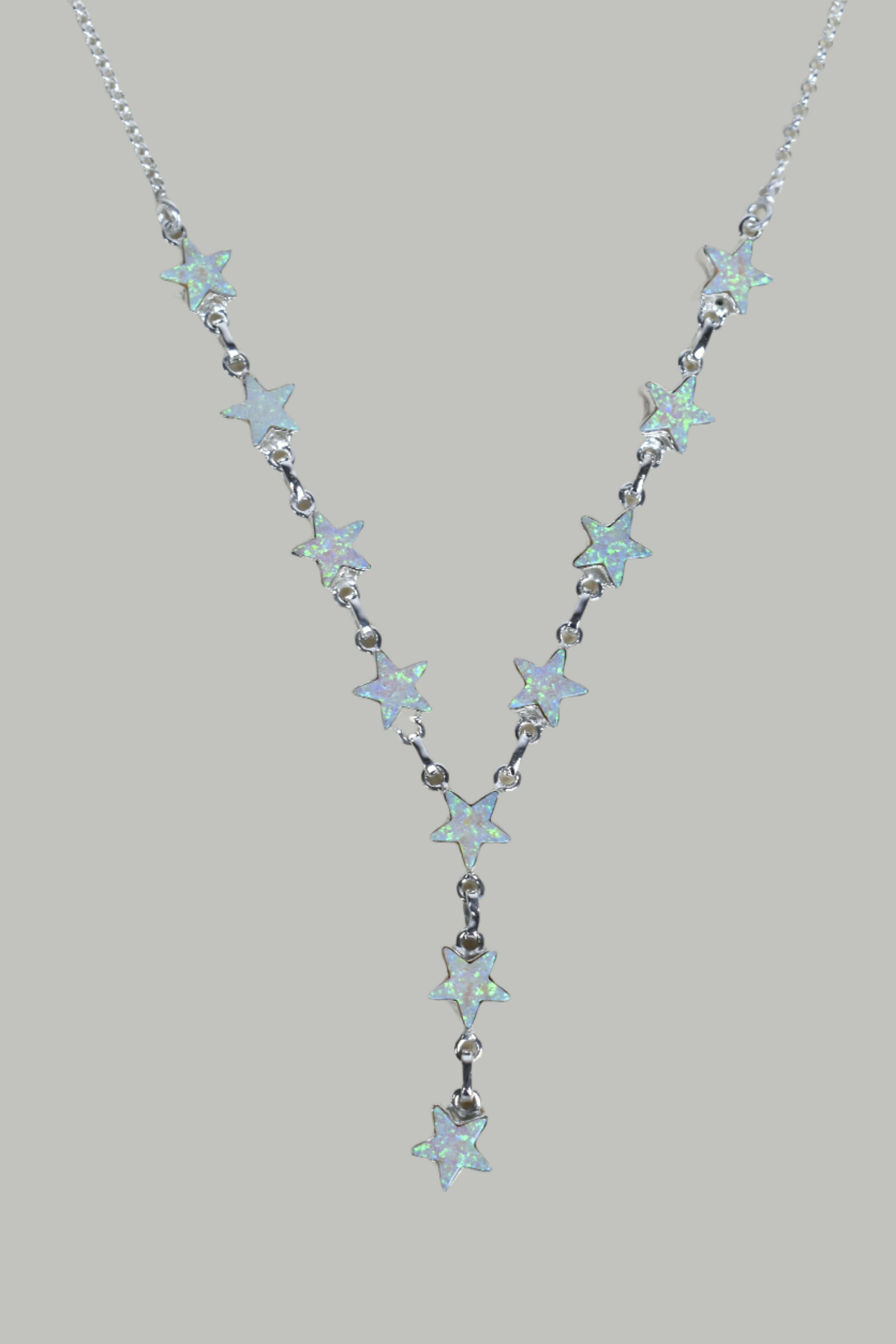 Star Studded Cast Necklace-Chain Necklaces-Krush Kandy, Women's Online Fashion Boutique Located in Phoenix, Arizona (Scottsdale Area)