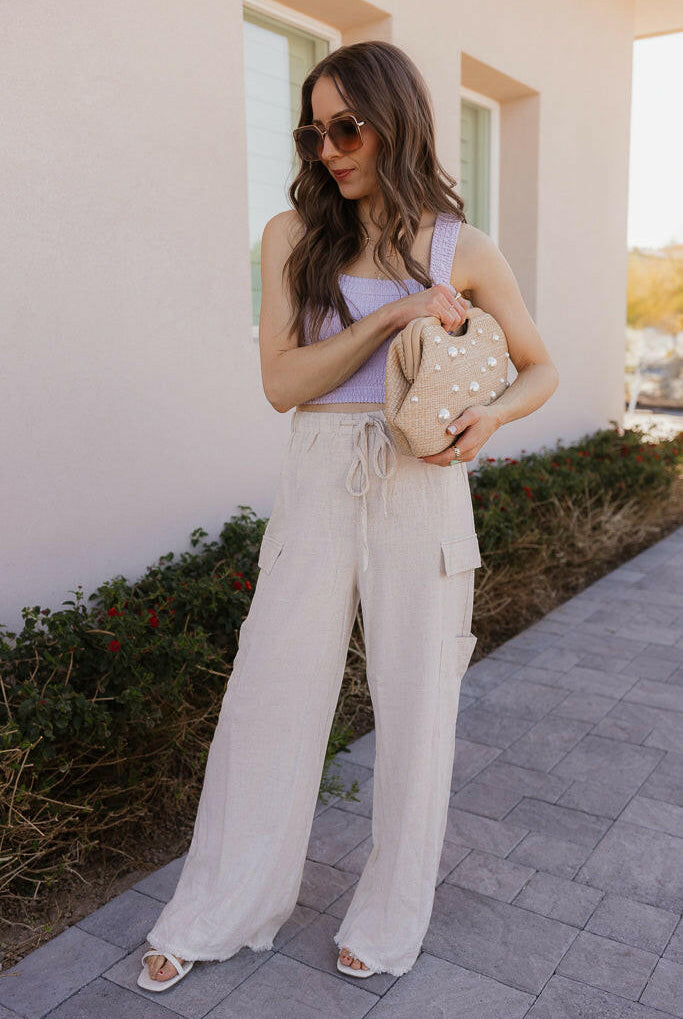 Shirred Square Neck Crop Top-Tanks-Krush Kandy, Women's Online Fashion Boutique Located in Phoenix, Arizona (Scottsdale Area)