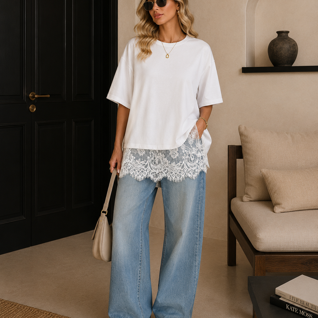 Lace & Leisure Everyday Tee