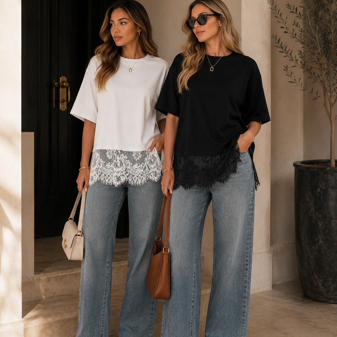Lace & Leisure Everyday Tee